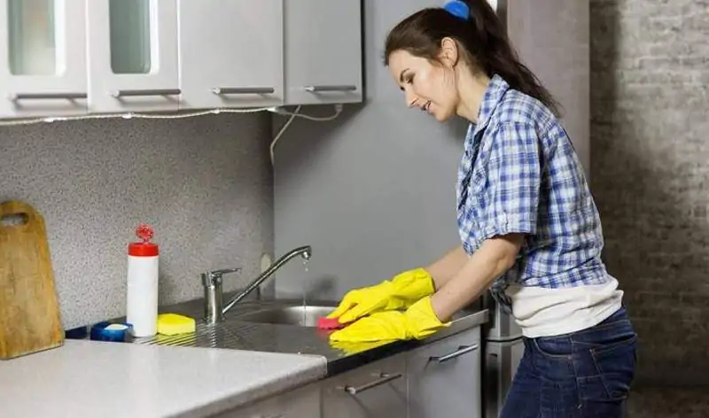 kitchen cleaning hacks