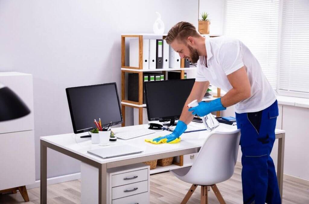 deep cleaning your office space