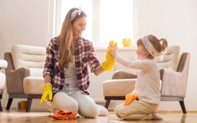 10 Ways to Keep Your House Clean with the Kids